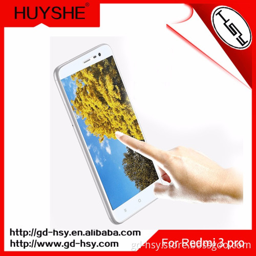 HUYSHE 9h cooyee screen protector for xiaomi redmi 3 pro tempered glass screen protector